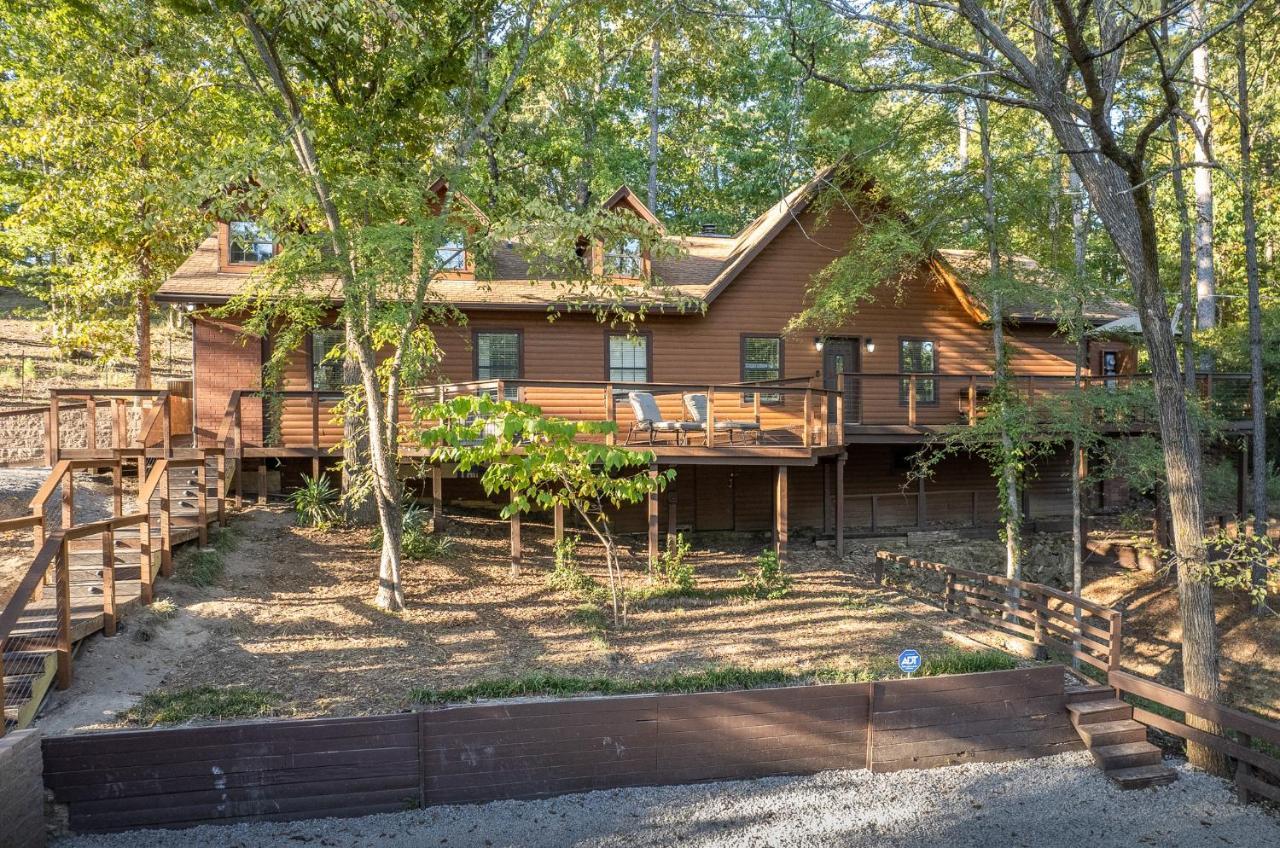 Luxury Rock Creek Cabin W Deck By Lake Hamilton Hot Springs Eksteriør bilde