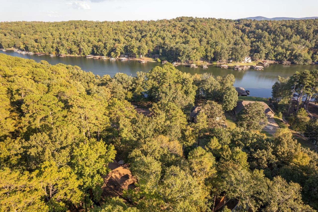 Luxury Rock Creek Cabin W Deck By Lake Hamilton Hot Springs Eksteriør bilde